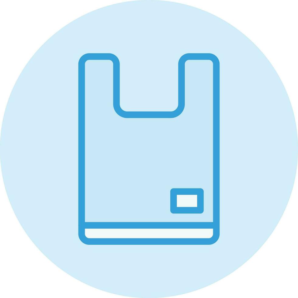Plastic bag Vector Icon Design Illustration