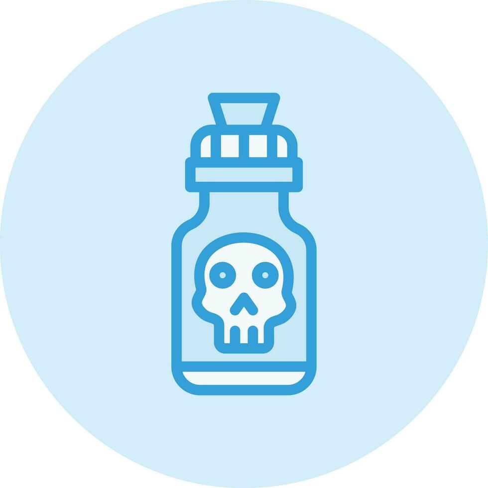 Poison Vector Icon Design Illustration