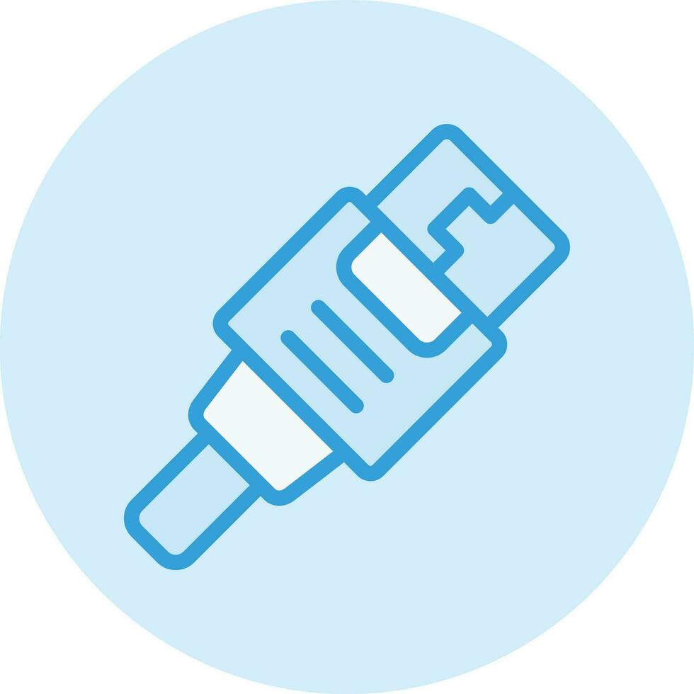 Usb cable Vector Icon Design Illustration