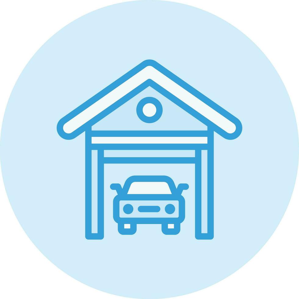 Garage Vector Icon Design Illustration