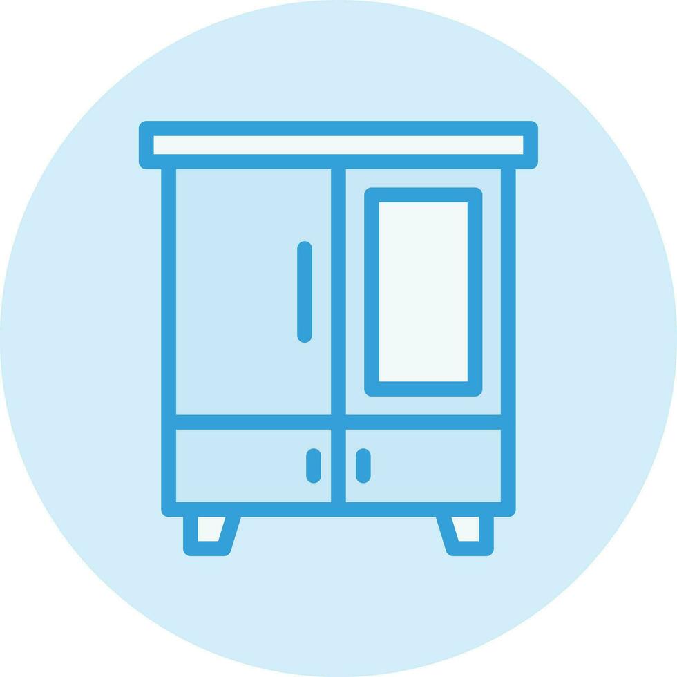 Wardrobe Vector Icon Design Illustration