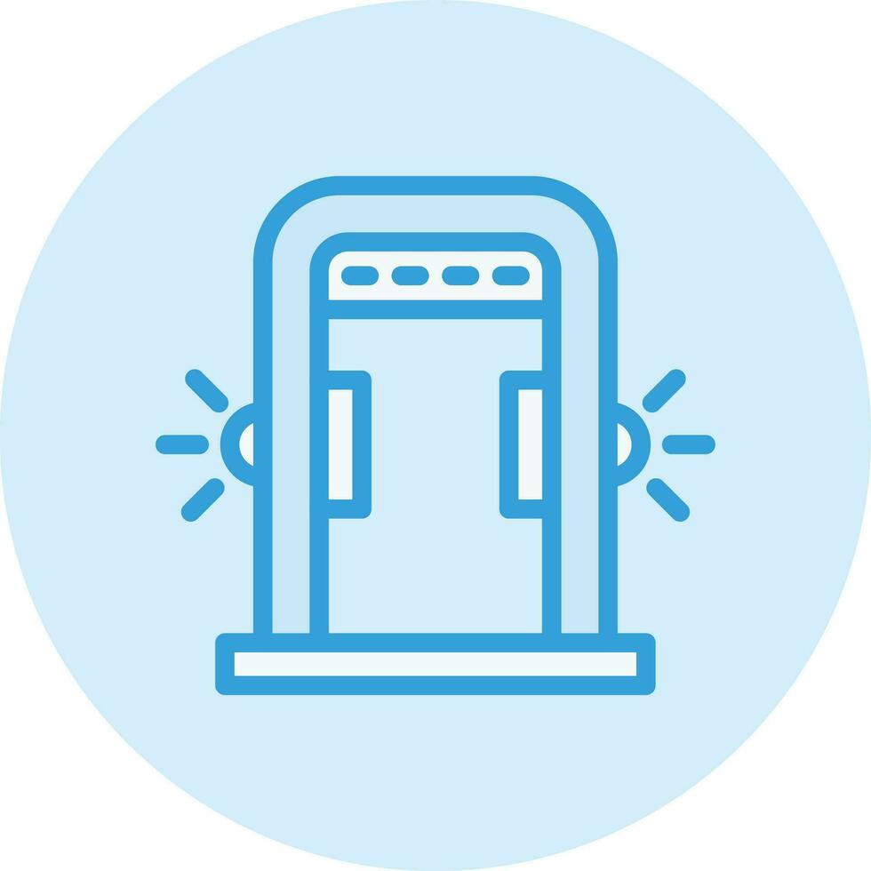 Body Scanner Vector Icon Design Illustration