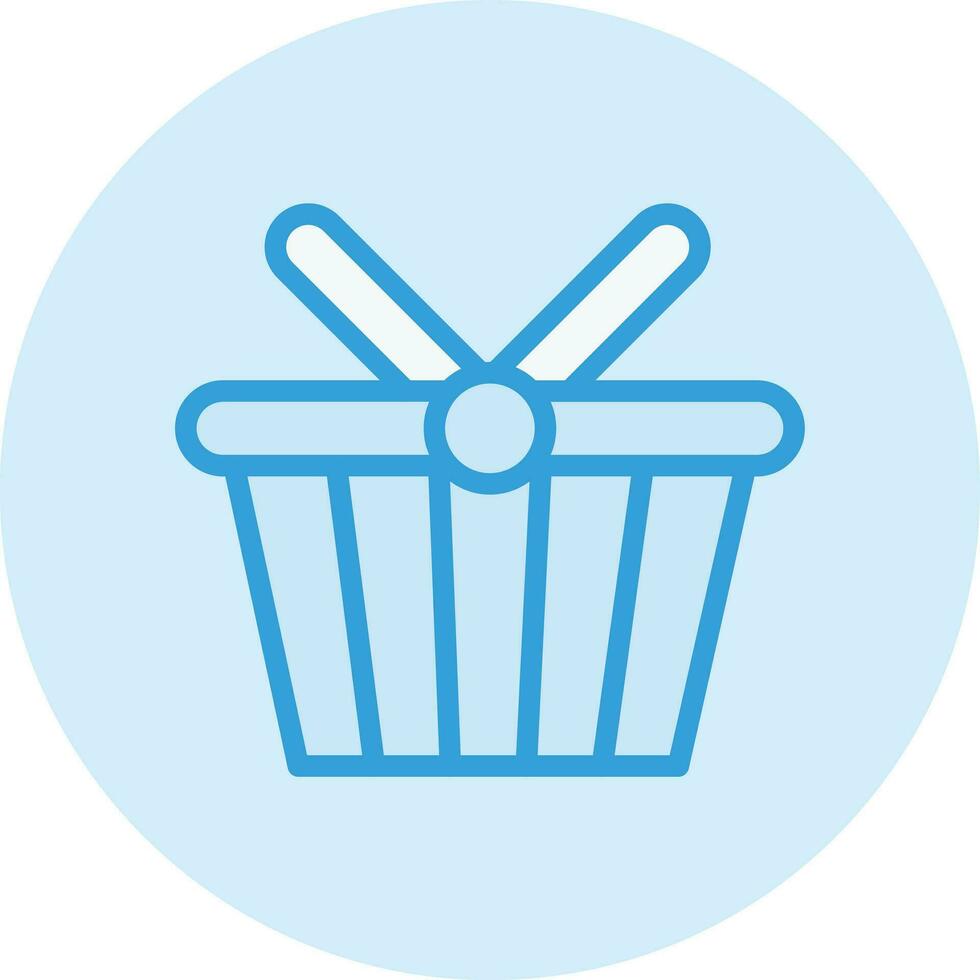 Basket Vector Icon Design Illustration