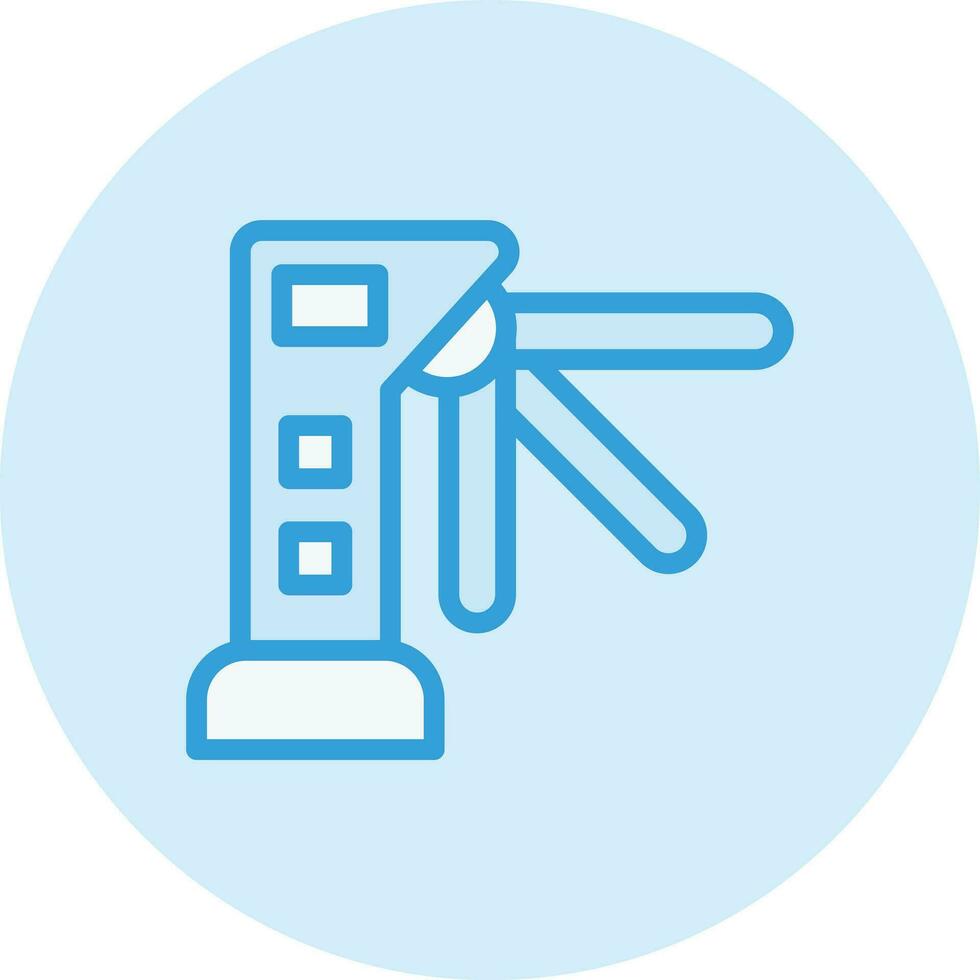 Turnstiles Vector Icon Design Illustration