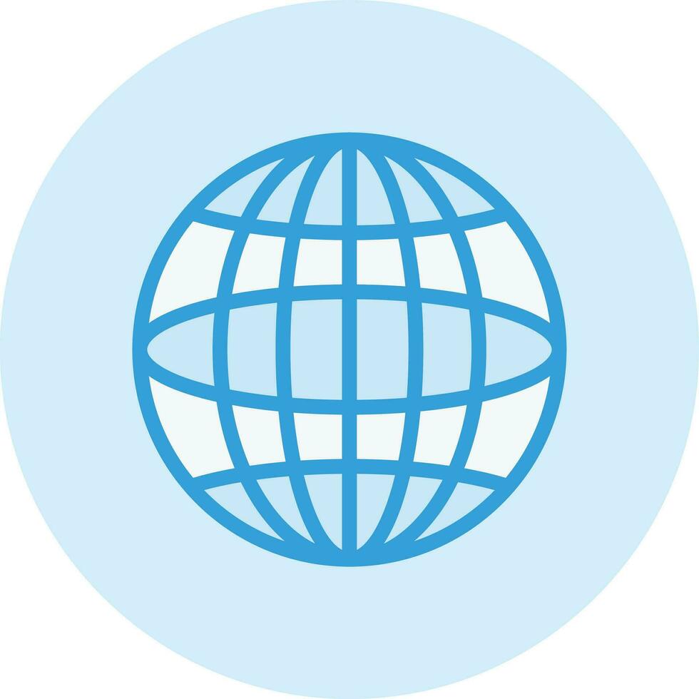 Global Communications Vector Icon Design Illustration