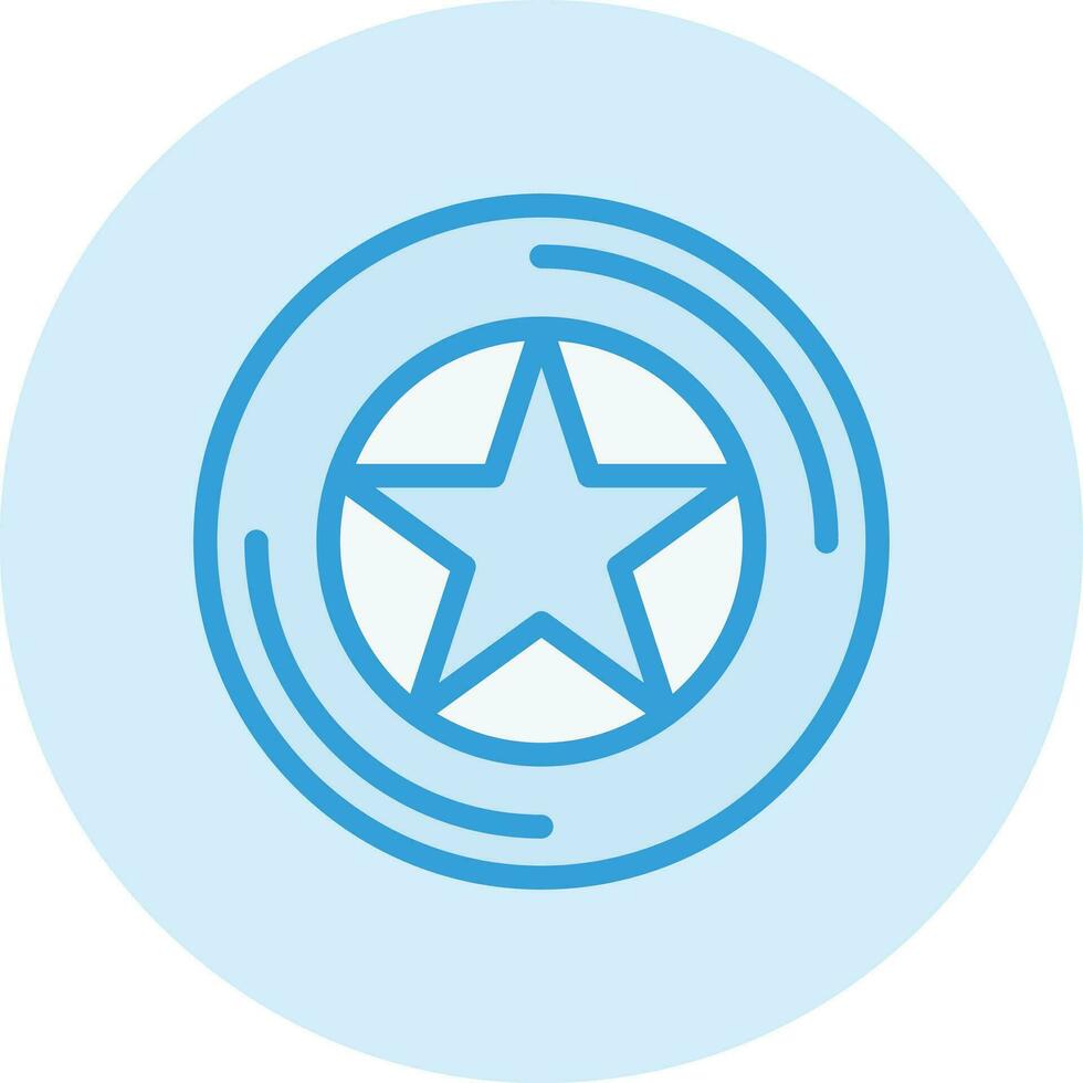 Frisbee Vector Icon Design Illustration