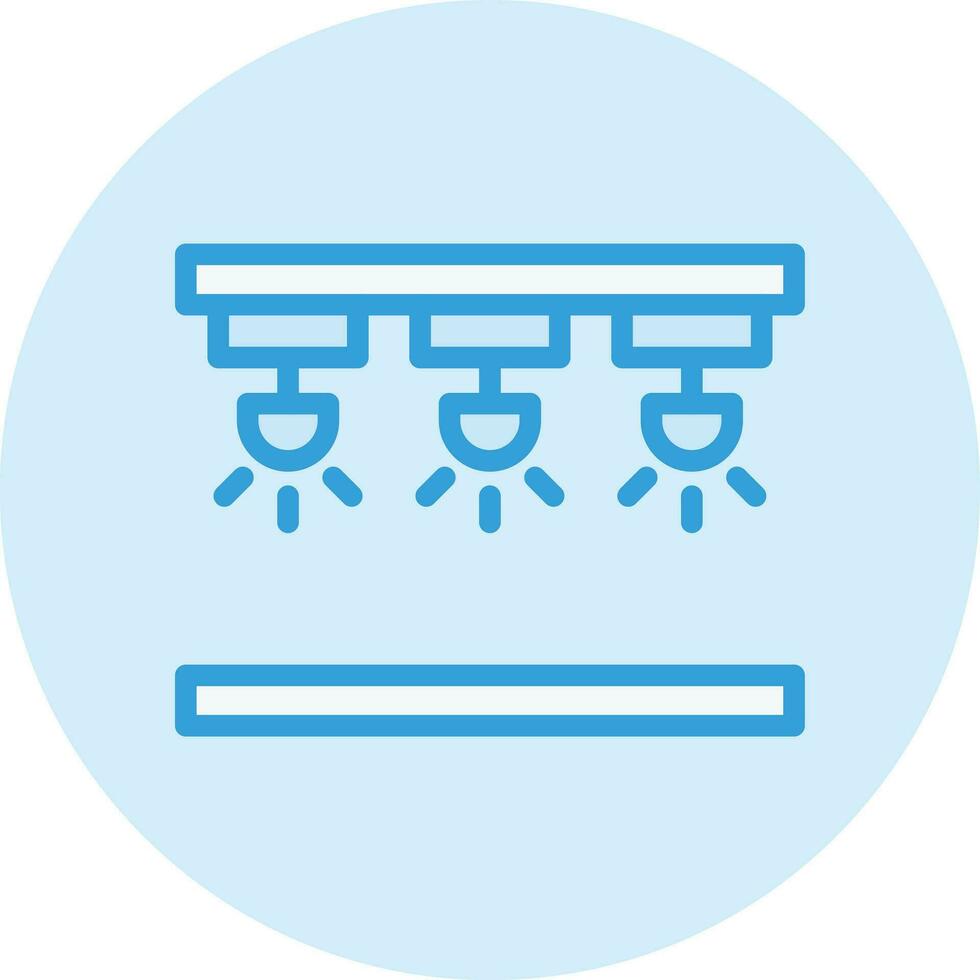Spotlight Vector Icon Design Illustration