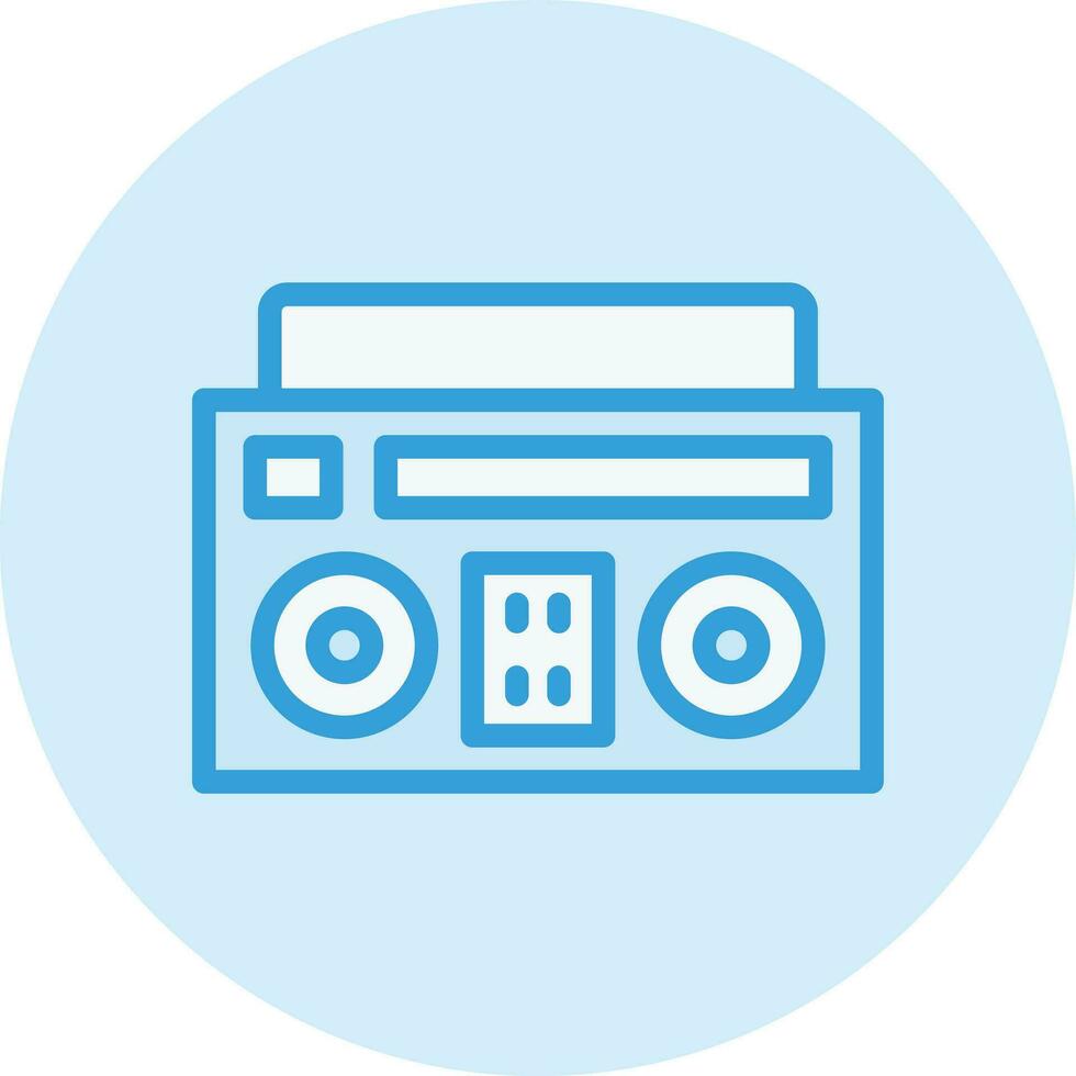 boombox vector icono diseño ilustración