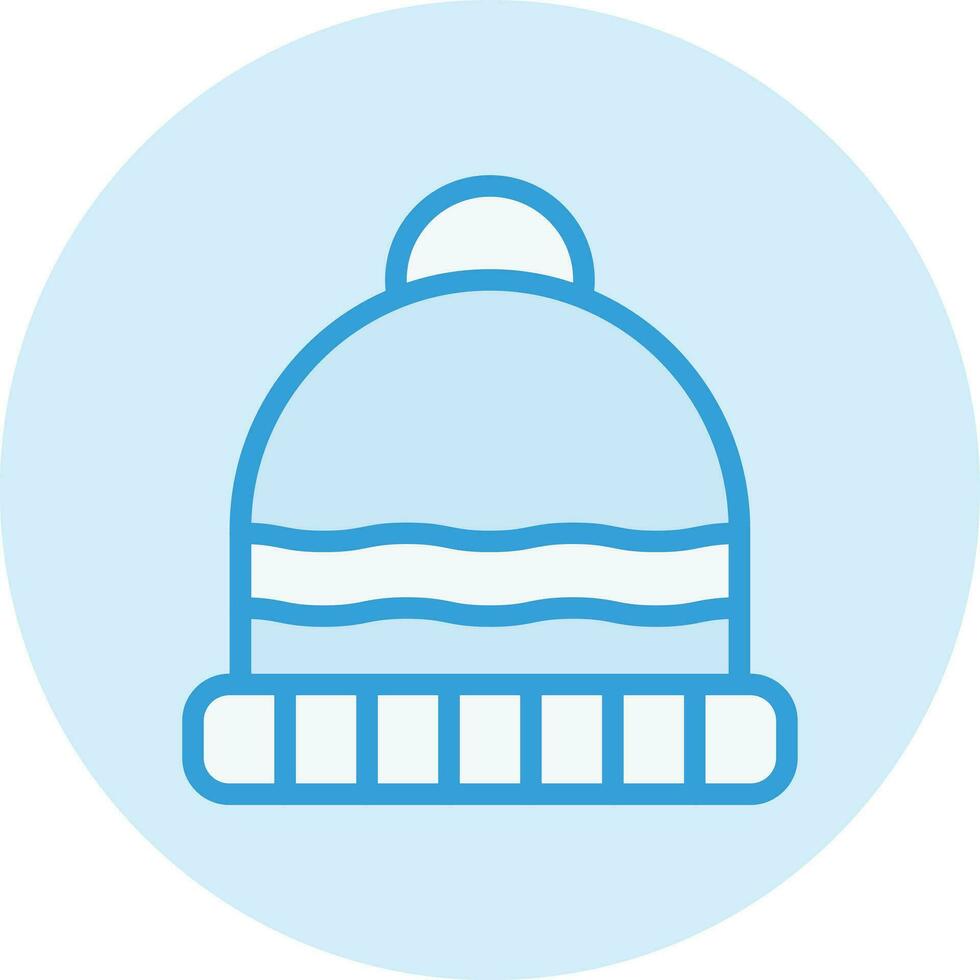 ilustración de diseño de icono de vector de gorro