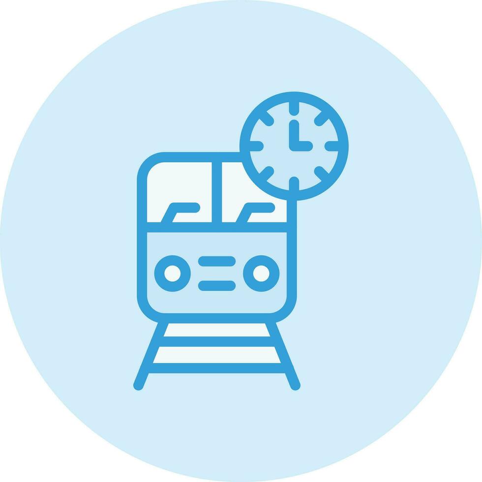 Train time Vector Icon Design Illustration