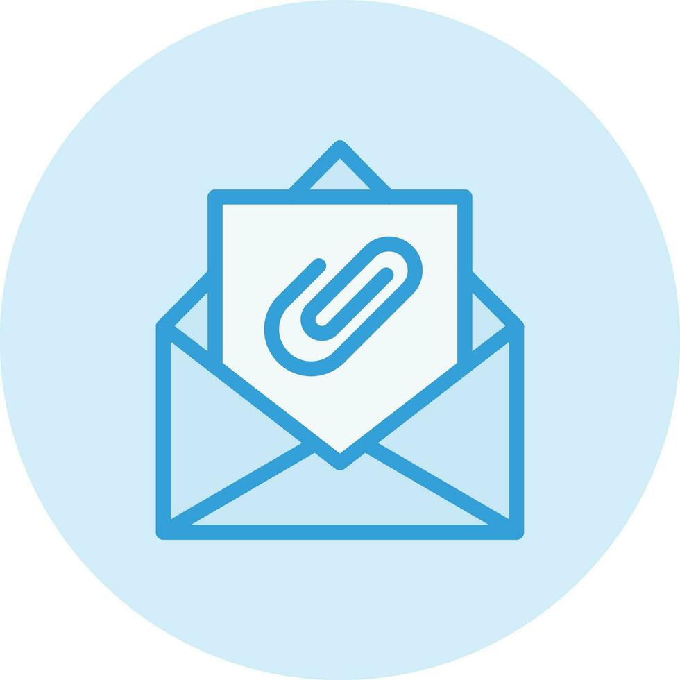 Attached Vector Icon Design Illustration