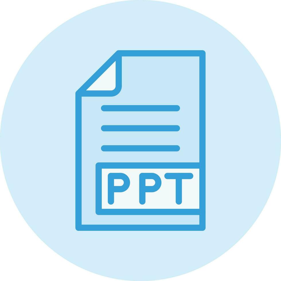 PPT Vector Icon Design Illustration