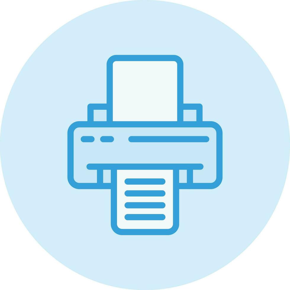 Printer Vector Icon Design Illustration