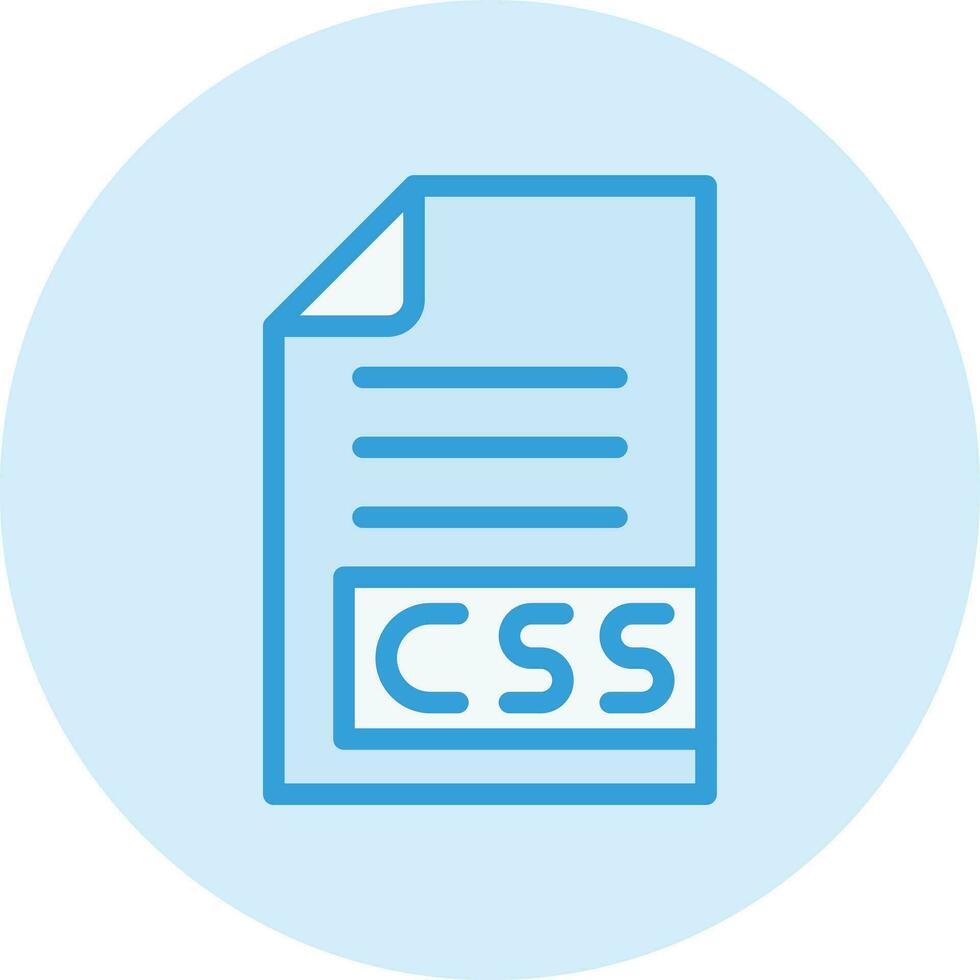 CSS Vector Icon Design Illustration