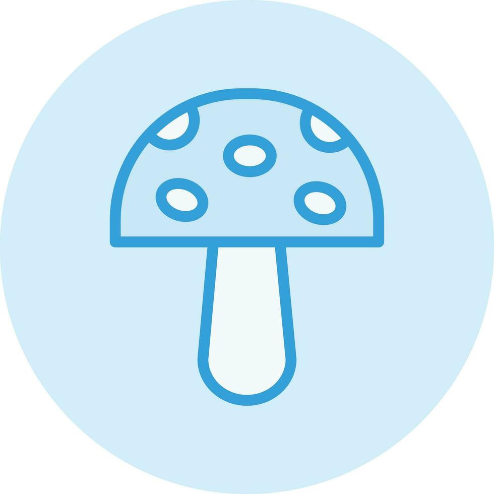 Mushroom Vector Icon Design Illustration