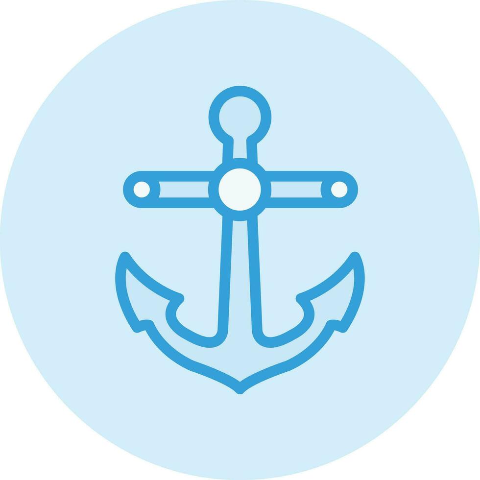 Anchor Vector Icon Design Illustration