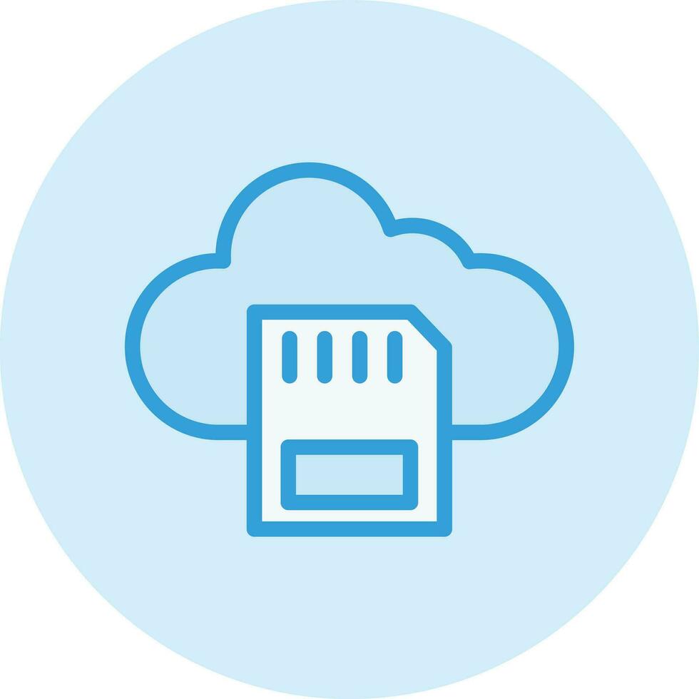 Sd card Vector Icon Design Illustration