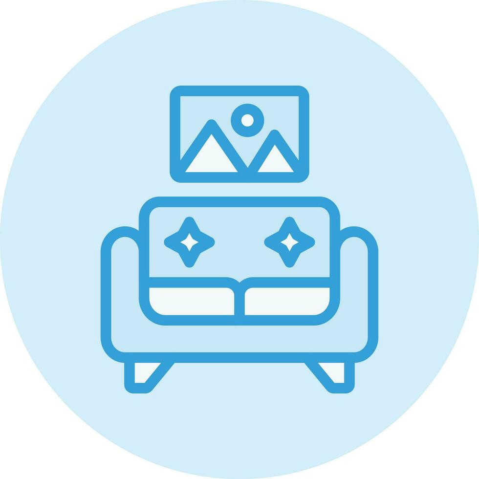 Livingroom Vector Icon Design Illustration