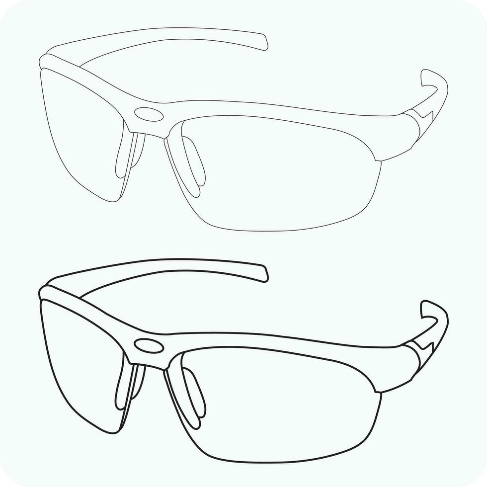 de moda lentes para Dom brillar proteccion vector