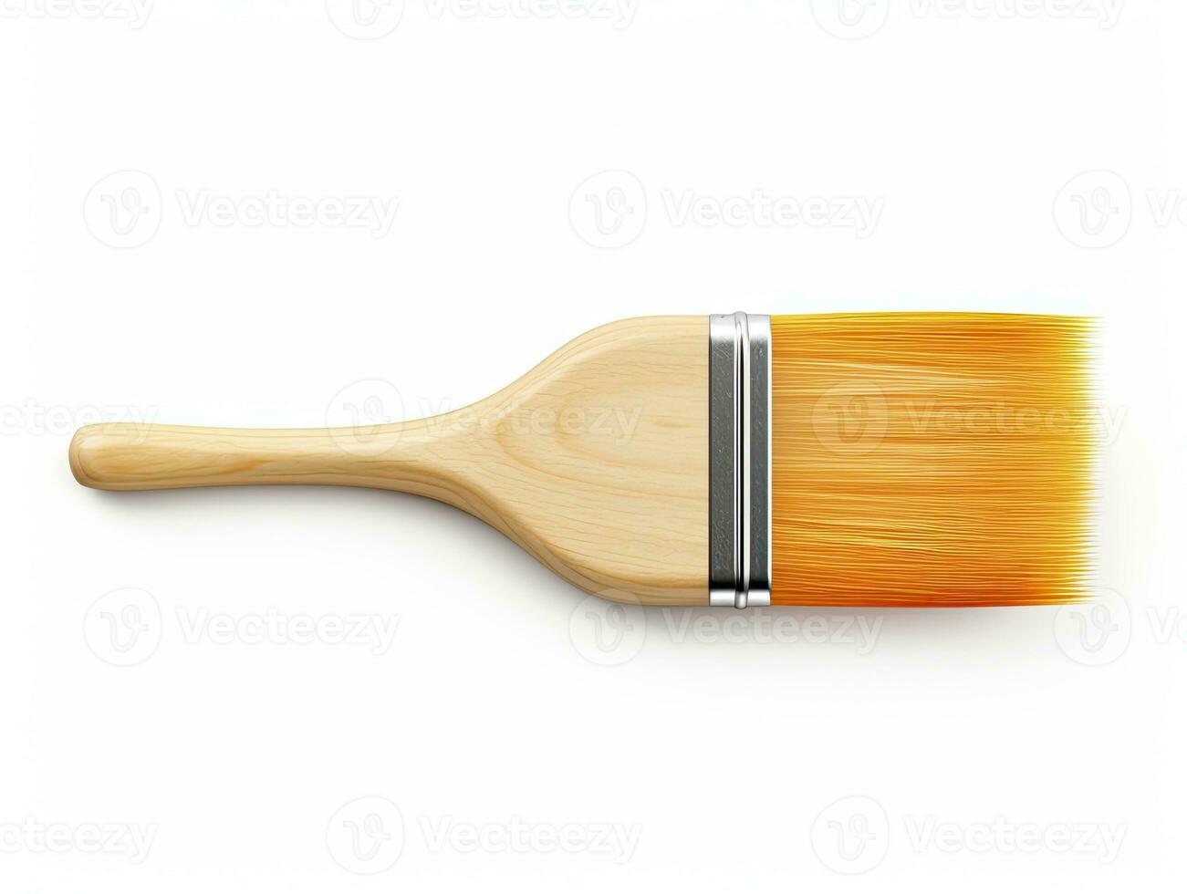 AI generated Paintbrush isolated white background. AI Generated photo