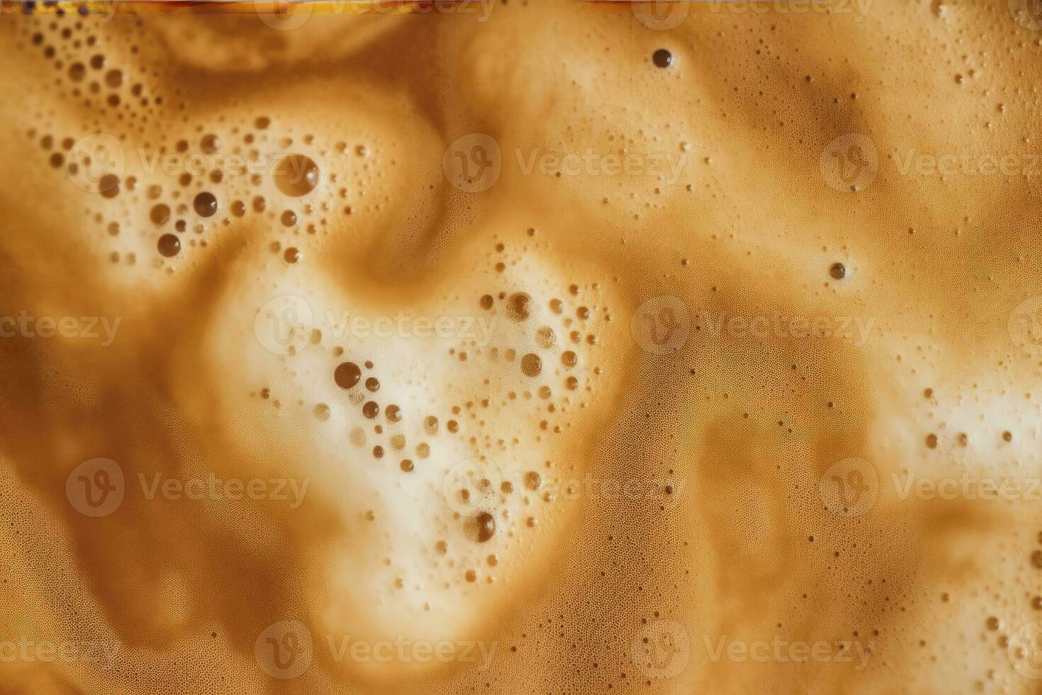 AI generated Coffee foam texture. AI Generated photo