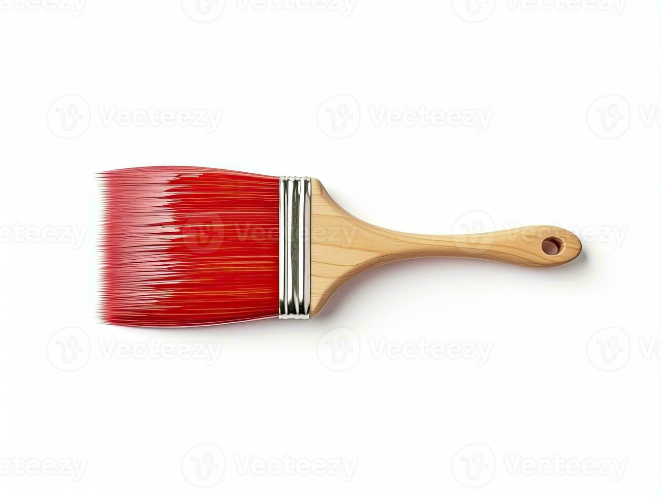 AI generated Paintbrush isolated white background. AI Generated photo