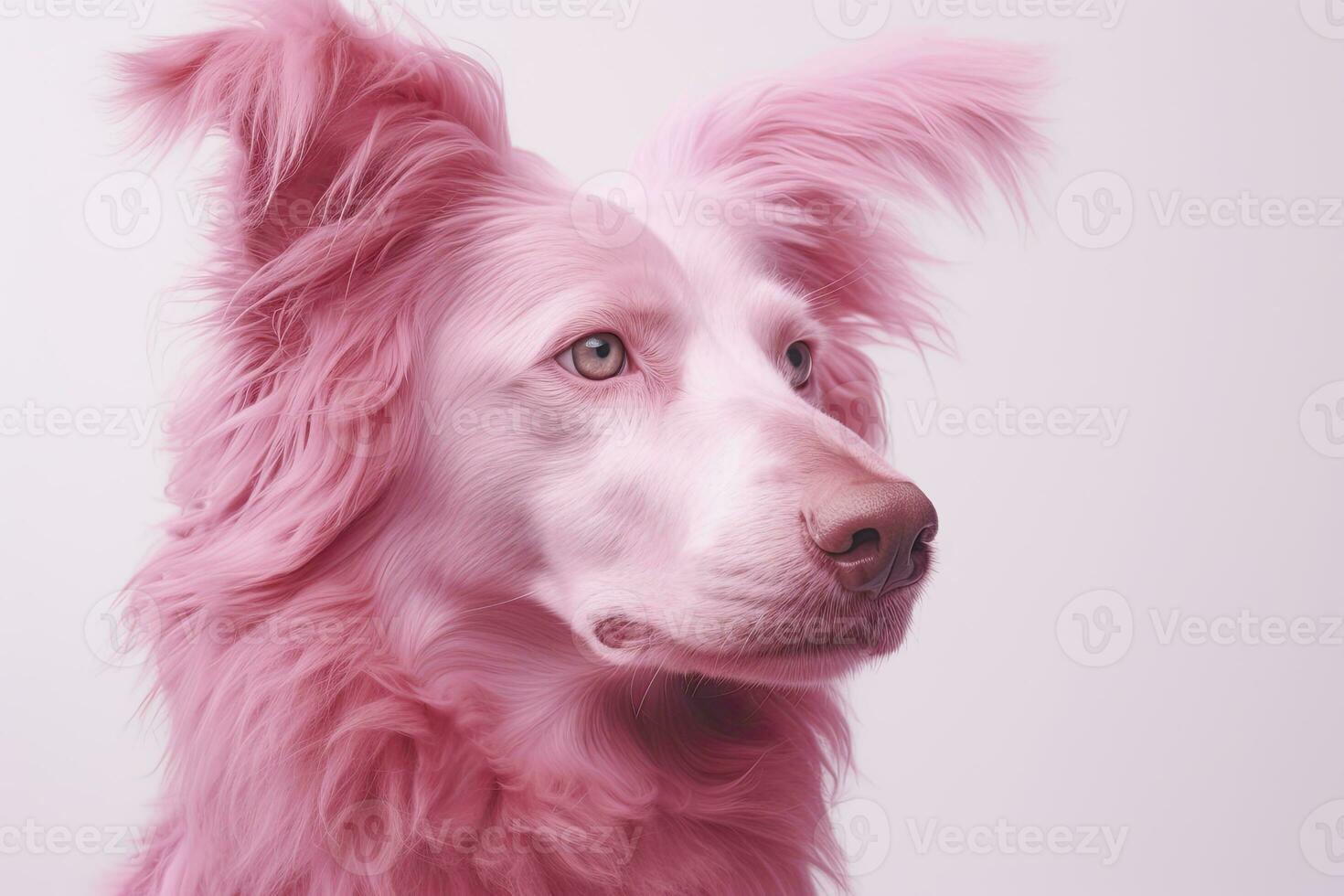 AI generated A beautiful dog looking at camera.AI Generated photo