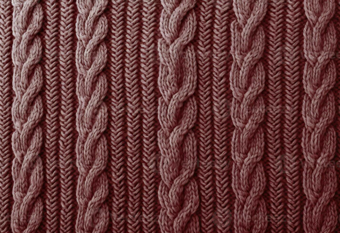 AI generated Knitted sweater texture, background with copy space. AI Generated photo