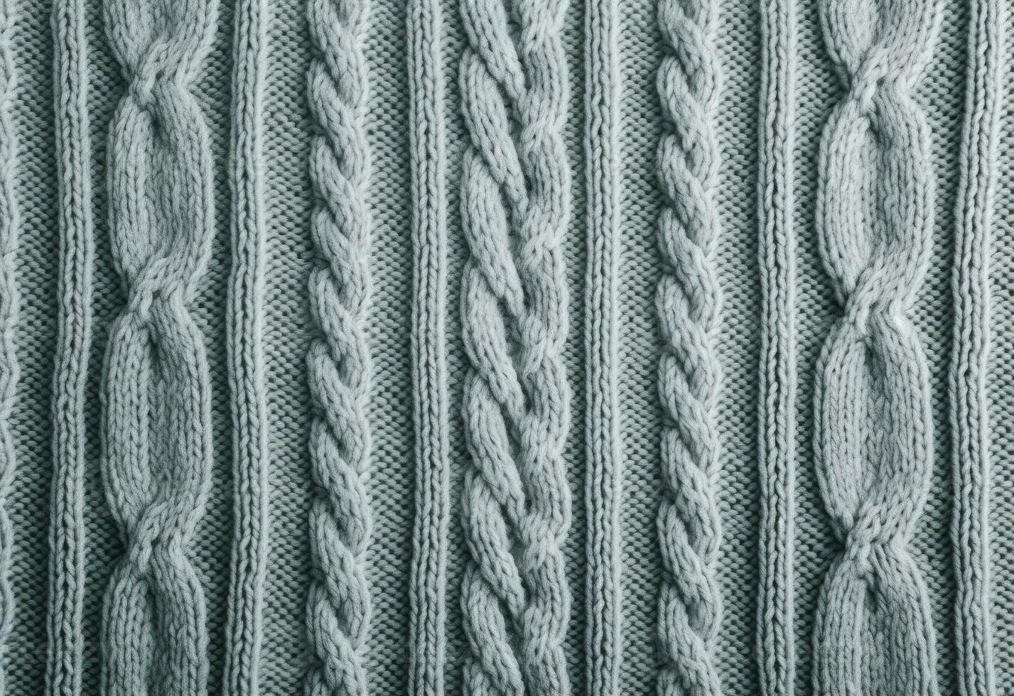 AI generated Knitted sweater texture, background with copy space. AI Generated photo