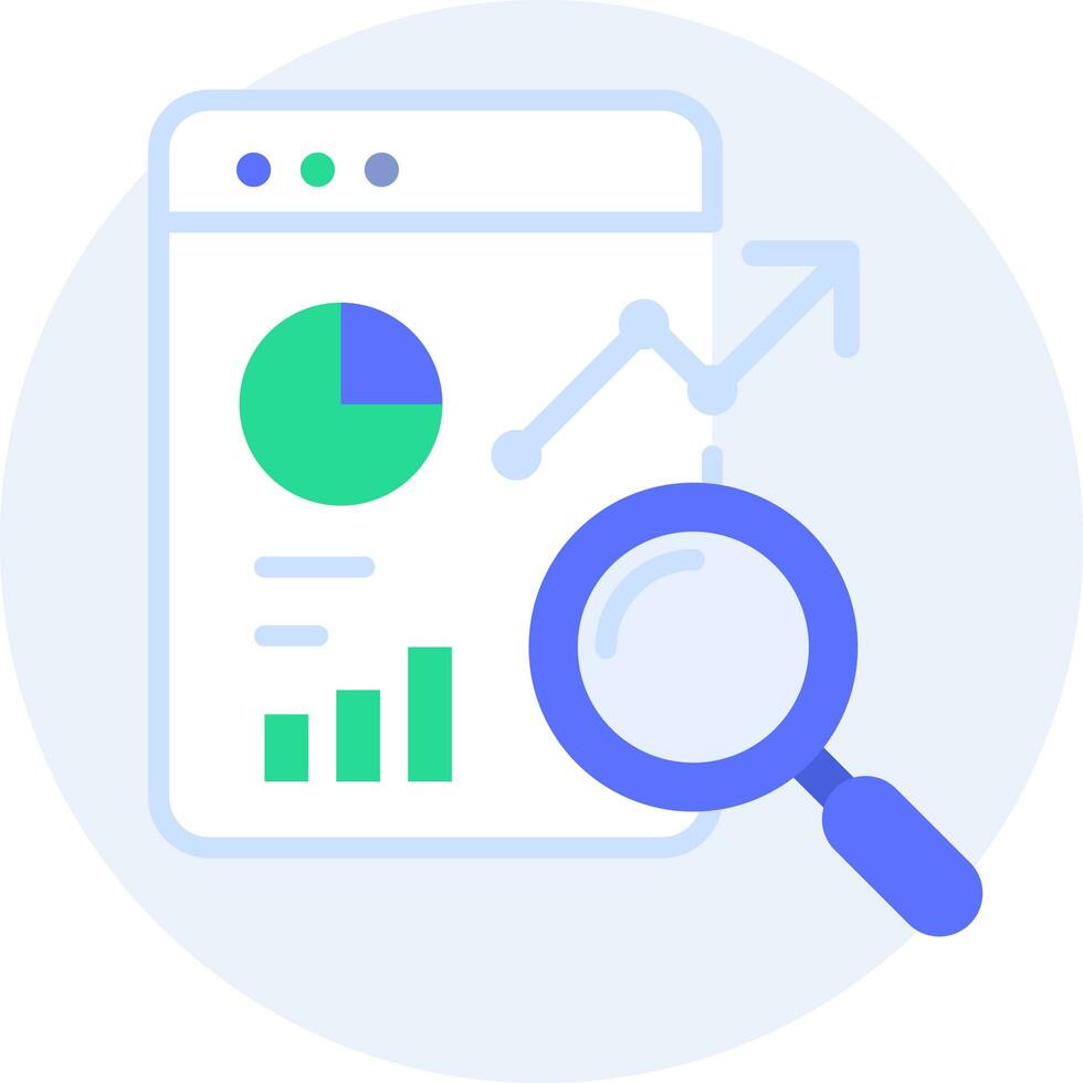 data analytics report modern icon clipart illustration photo