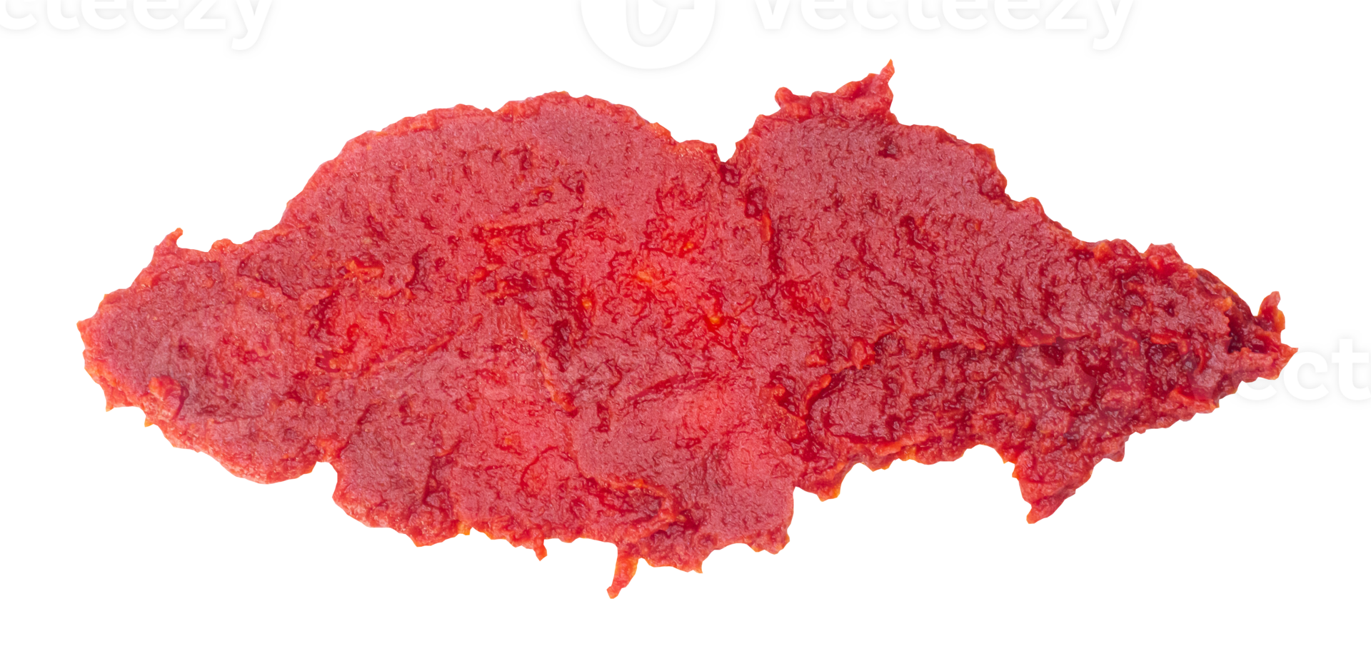 Tomato paste on transparent background. Tomato sauce png. png