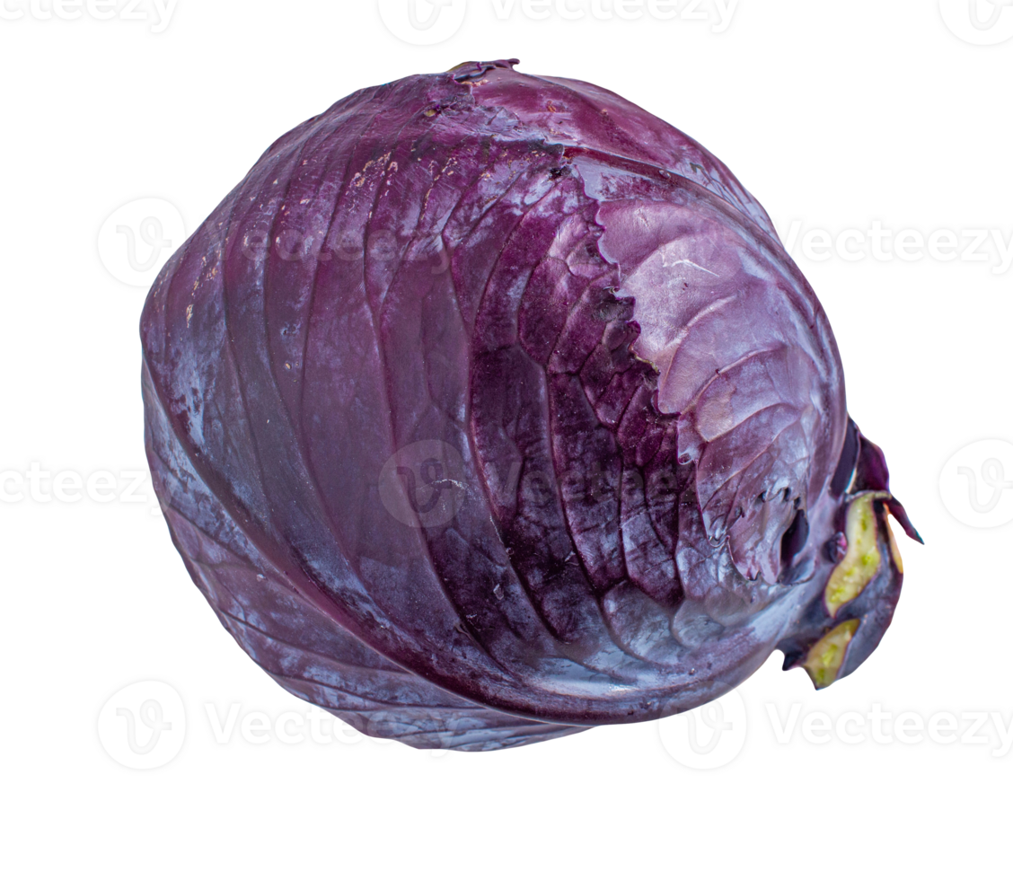 Red cabbage on a transparent background png