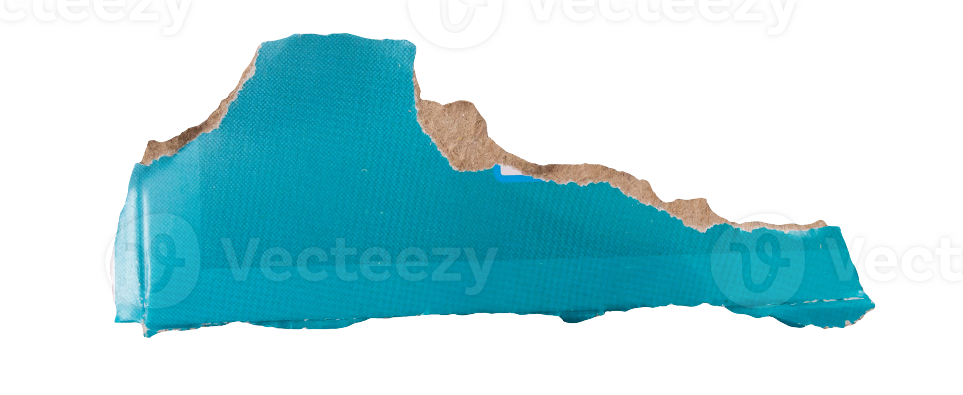 Ripped paper on transparent background. Torn paper. png