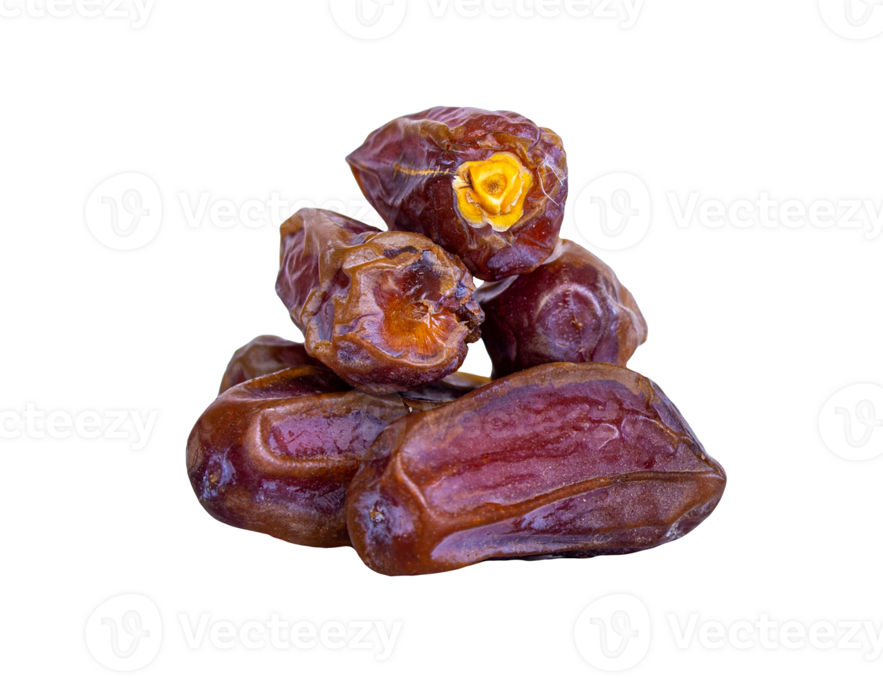 Date fruits on a transparent background png