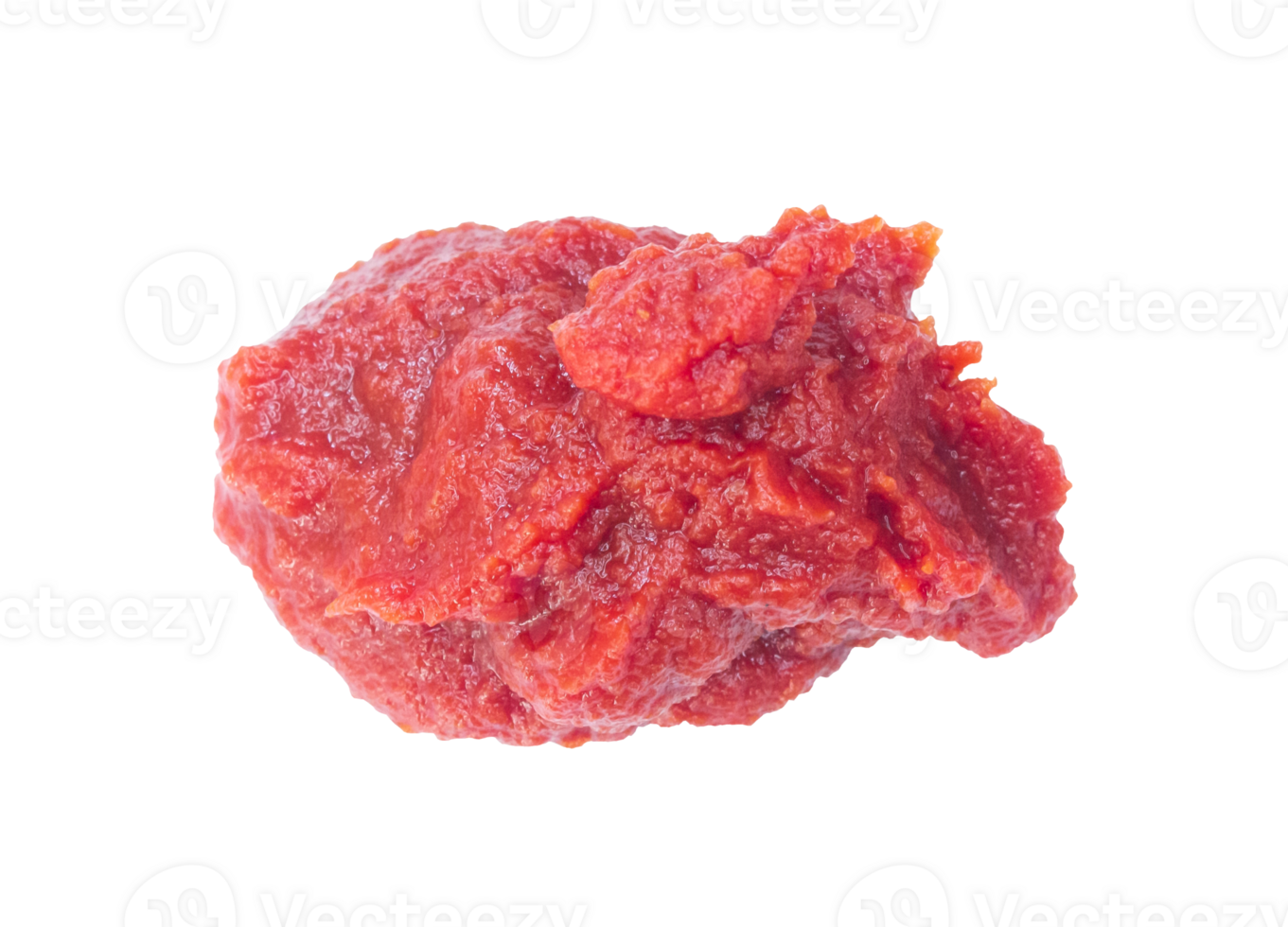 Tomato paste on transparent background. Tomato sauce png. png
