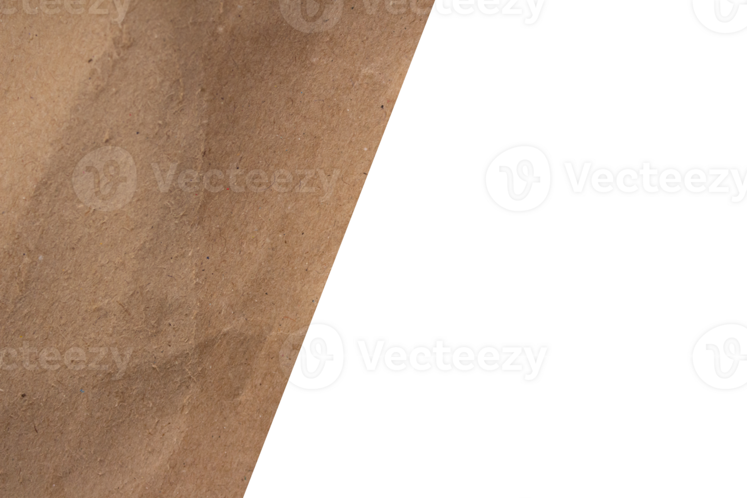 Torn cardboard piece on transparent background, png paper.
