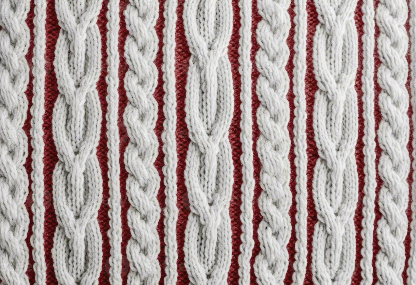 AI generated Knitted sweater texture, background with copy space. AI Generated photo
