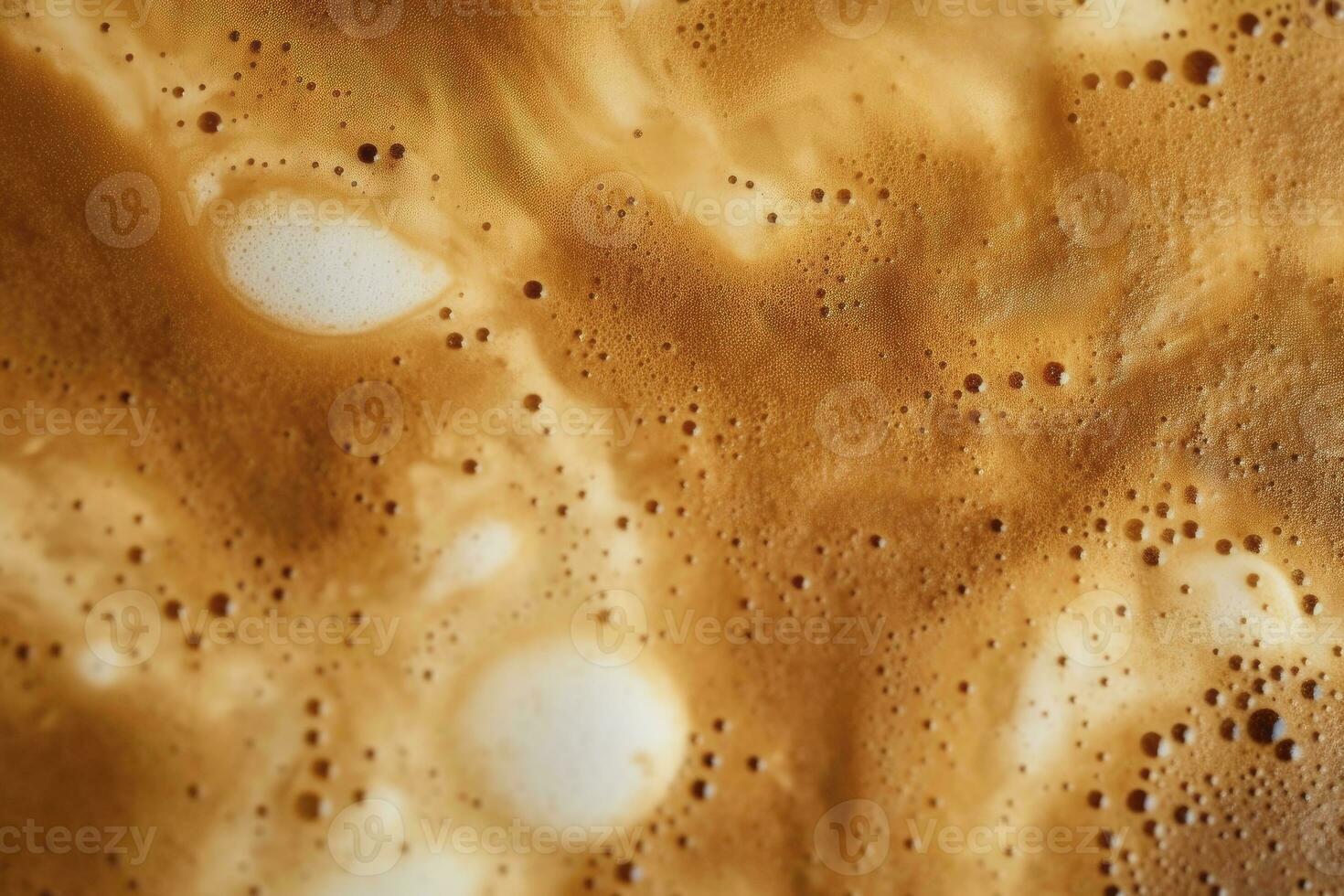 AI generated Coffee foam texture. AI Generated photo