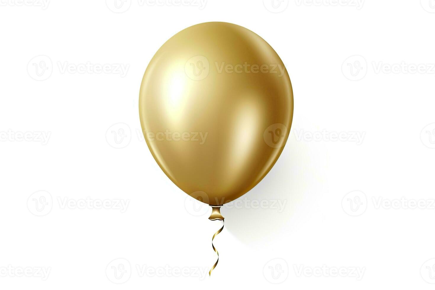 AI generated Birthday balloon flying for party and celebrations. AI Generated photo