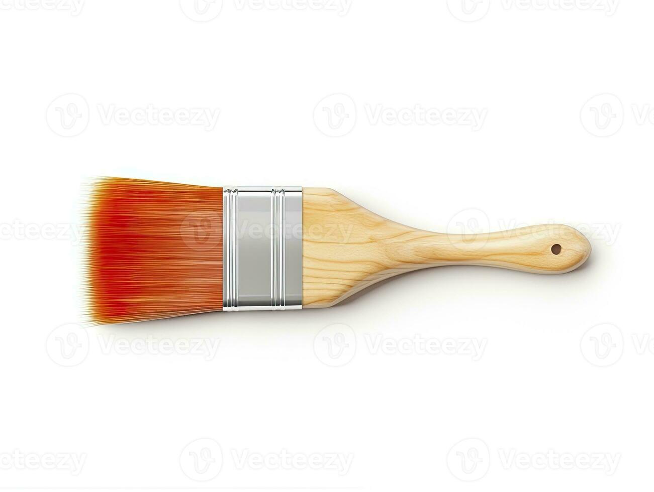 AI generated Paintbrush isolated white background. AI Generated photo