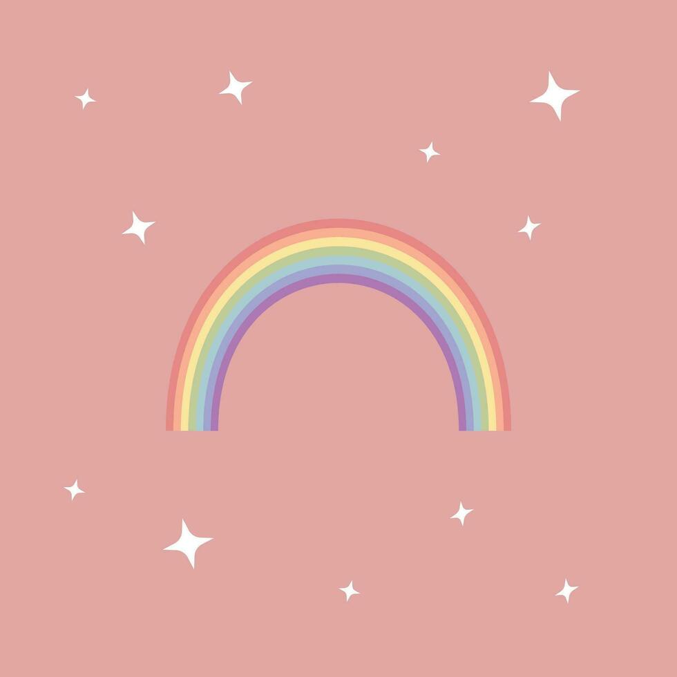 Rainbow Simple Vector