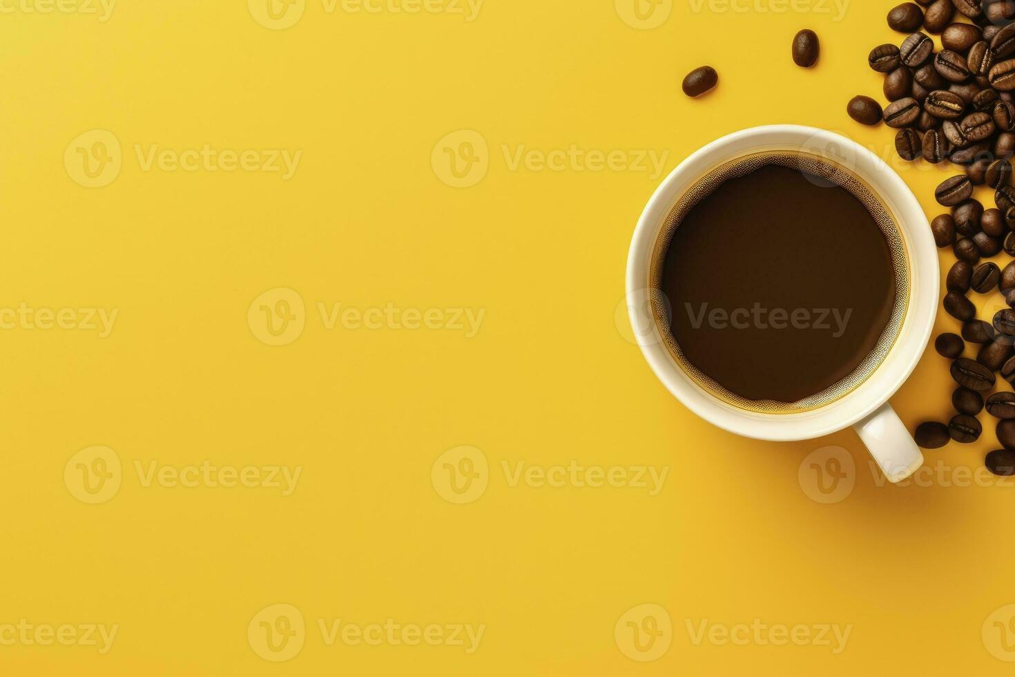 AI generated Good morning hot coffee. AI Generated 35971847 Stock Photo