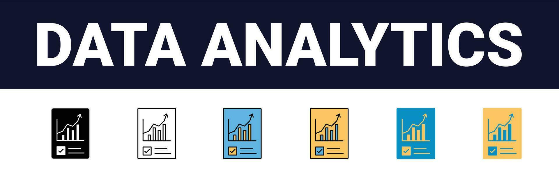 precisión perspectivas simplificado web íconos para datos análisis, Estadísticas, y analítica minimalista describir, negro y color llenar colección en vector ilustración. calculadora, datos, base de datos,