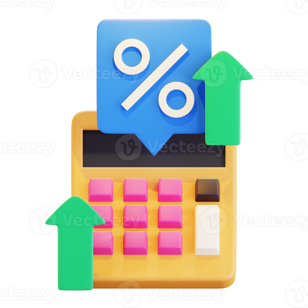 3D Calculator Investment png