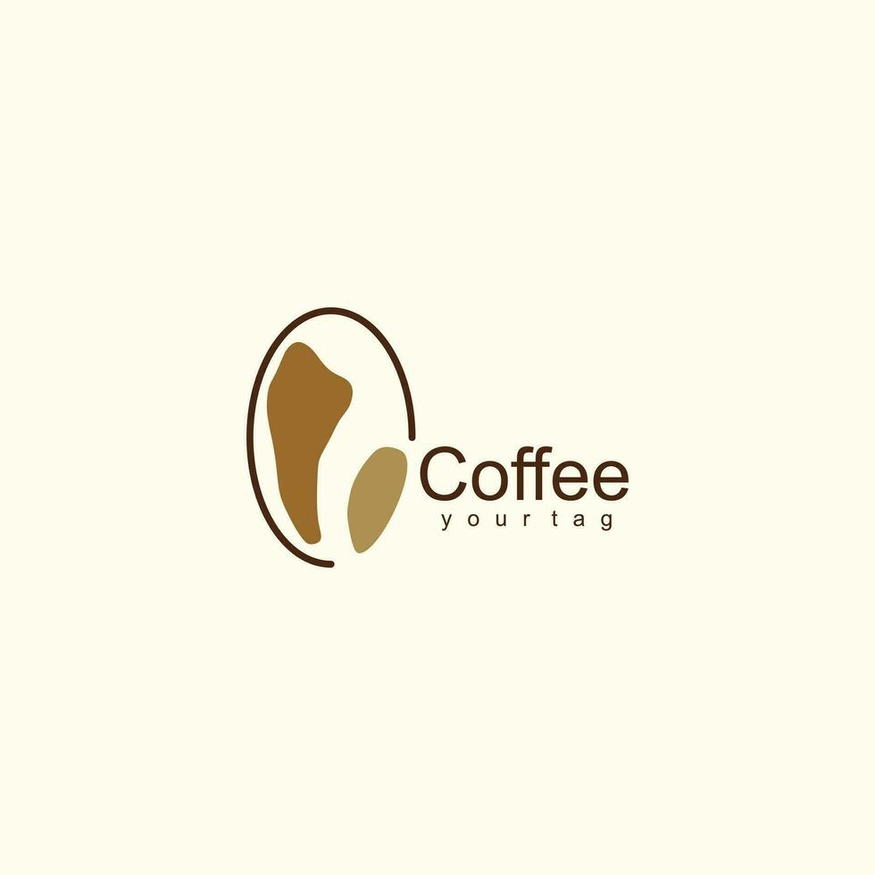 diseño de logotipo de cafetería vector