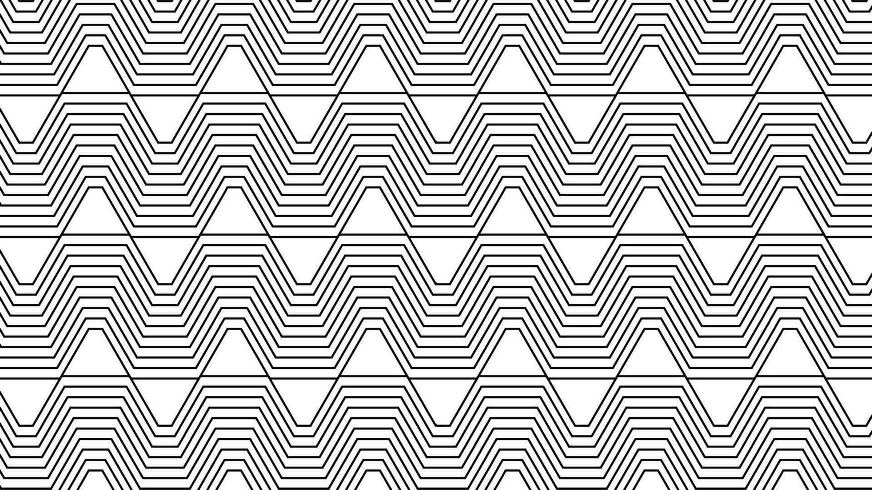 Seamless repetitive vector curvy waves pattern texture background