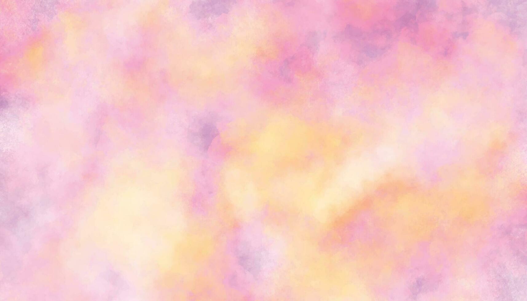 Abstract colorful background. Pink, yellow watercolor. Colorful Magenta Background and texture. Watercolor Grunge Texture vector