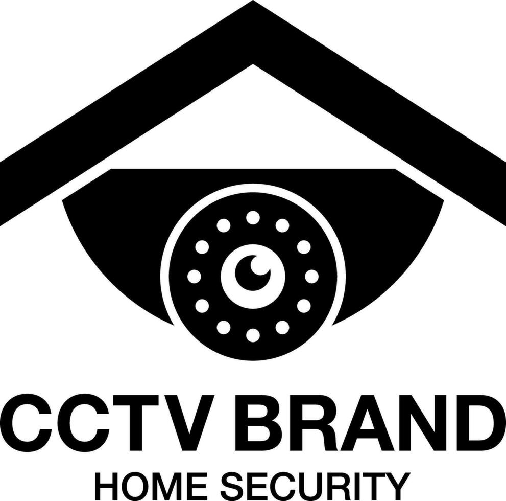 cctv brand logo design vector