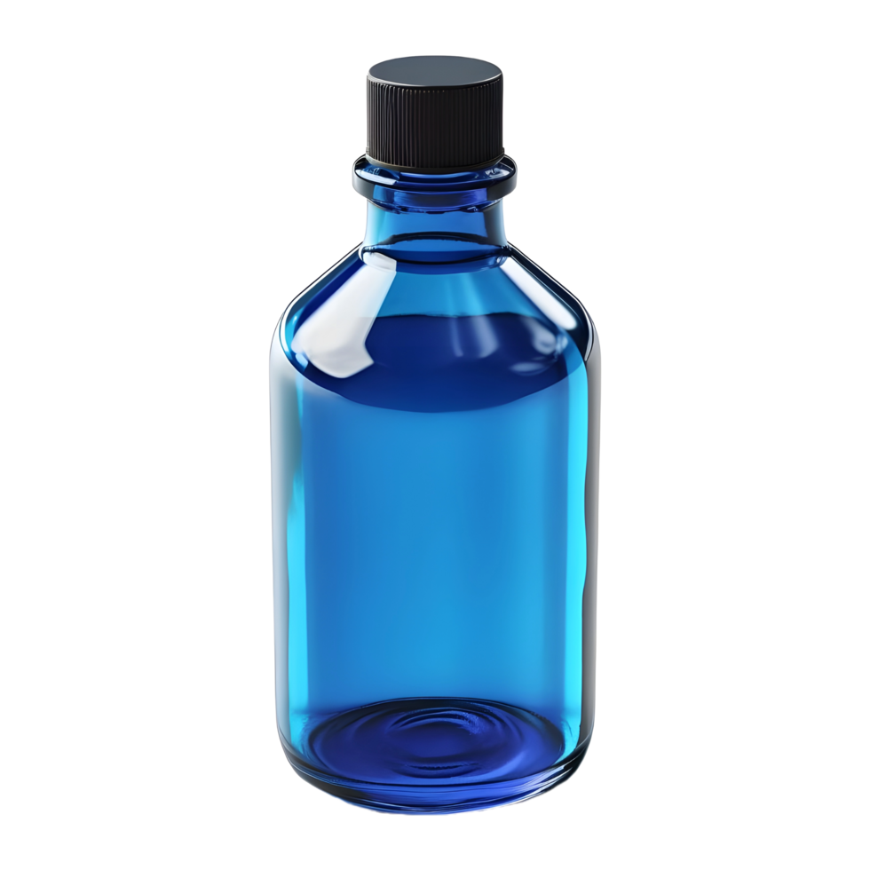AI generated Empty Perfume Bottle on Transparent background - Ai Generated png