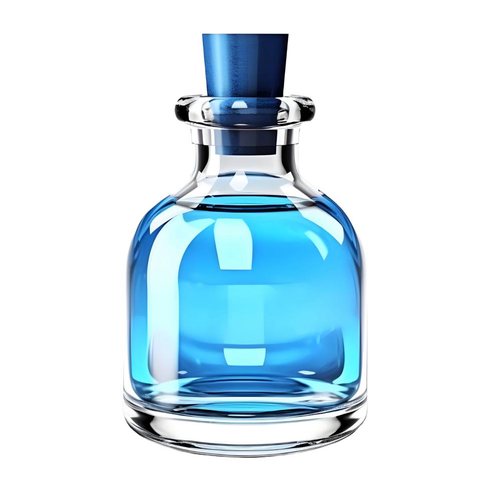 AI generated Empty Perfume Bottle on Transparent background - Ai Generated png